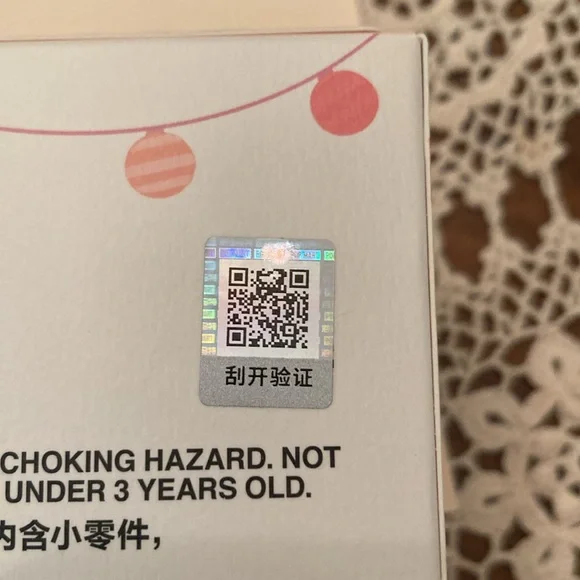 LABUBU, DOLL authentic POP MART,  Have A Seat - QUQU has QR code on box , Blue - Picture 8 of 12